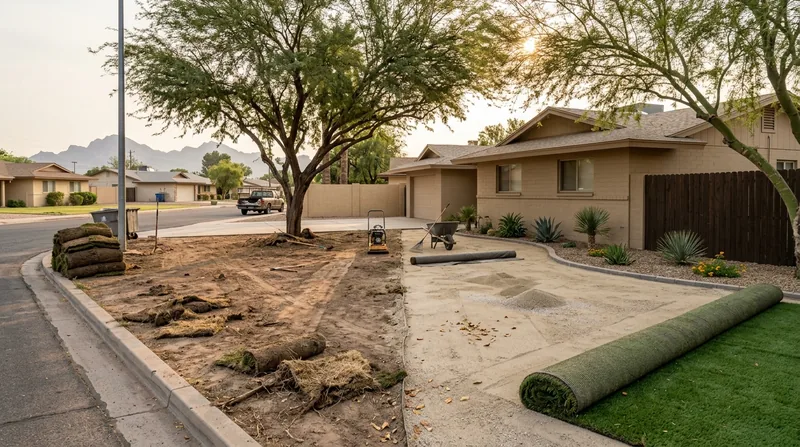 Turf Removal, Replacement & Lawn Conversion Mesa