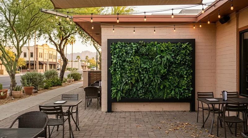 Artificial Grass Walls & Vertical Greenery Mesa